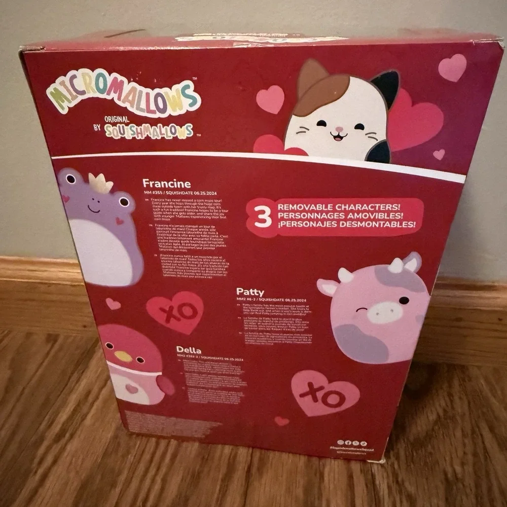 Micromallows Valentine Bouquet By Squishmallow 2025 Brand‎ New In Box
